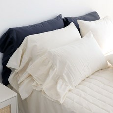 SCOHOME 棉質素色枕套