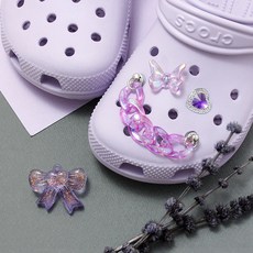 Bidangil 緞帶鏈鞋飾配件 4入