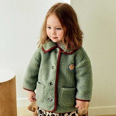 mollimelli 兒童款 New Molly 羊羔毛絨搖粒絨外套