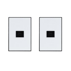 TILINS 網路8埠交換器 黑白色, 2個