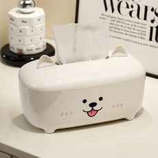 Mirnoa 可愛動物造型擺飾面紙盒 MMM3414, 小狗, 1個