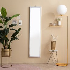 삼익가구 샌드 스탠드형 와이드 전신거울 소형, 실버