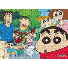 Shinchan 蠟筆小新 沒關係森林散步拼圖, 混合色, 500件