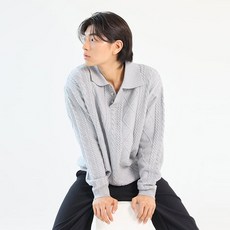 Cramp 男士大尺碼俱樂部易洗漁夫針織衫