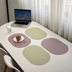 briview Riley 餐墊, 淺綠色 + 薰衣草色, 45 X 30 cm, 1個