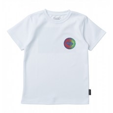퀵실버 키즈 반팔 래쉬 티셔츠 KE21BR134WHT