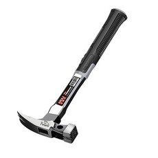 AIRAJ 多用途 45 高碳鋼鍛釘自粘雙 V 齒頭專業錘方頭 623g, 1個, 單品