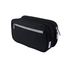 Wyden 多功能鉛筆盒收納包 大容量收納盒 2W045, 黑色, 1個