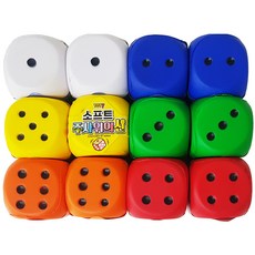 Aga Plus 蓬鬆軟骰子中號 12 件套, 1套