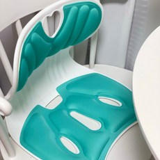 밸류템 인체공학 바른 자세교정 공부 의자 일반, 민트