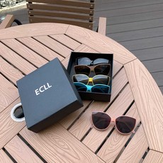 ECLL 孩童貓眼太陽眼鏡5入組