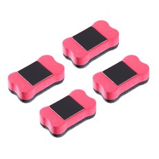 FORONEMILLION 磁鐵白板擦 4入, 紅色