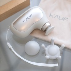 카프 초소형 포켓 무선 마사지건, KF-G130M, 웜그레이 KF-G130M, 웜그레이