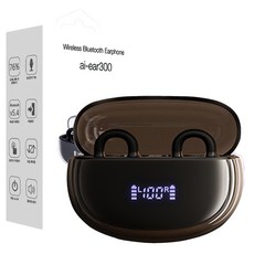 하이디 오픈형 귀찌 무선 블루투스 이어폰 ai-ear300 블랙 5시간 방수가능