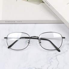 Melachme 中性方形金屬眼鏡框