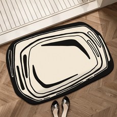 PEONIST 卡通室內地毯 腳踏墊, 05