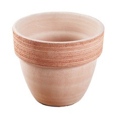 DEGREA 質感圓形花盆, 淺炭色