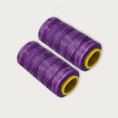 初學者適用編織蠟線 1mm*220m, 紫色, 2個