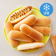 핫도그빵 (냉동), 55g, 10개입, 1개