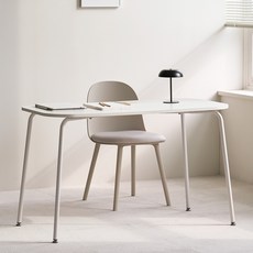 메종드꼼마 밍글 사각 테이블 L, 화이트, 4인용