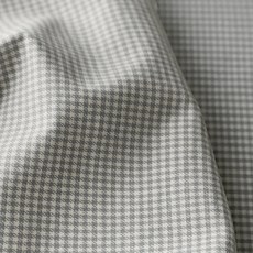 Cheonpam 20支紗色織棉 Blanche 迷你格紋布料, 1307 灰色