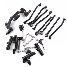 Replica 2.4GHz 1/16 4WD 皮卡比例卡車 無線遙控RC 懸吊系統 自行維修套組, 混合色, 1套