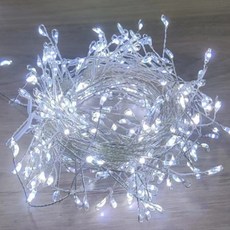 21C Trend 鋼絲鞭炮蜈蚣燈串 1200燈, 銀色(線), 燈泡(白色), 1個