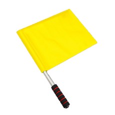 Baegot International Baegot Sports 多功能裁判邊審旗, 黃色, 1個