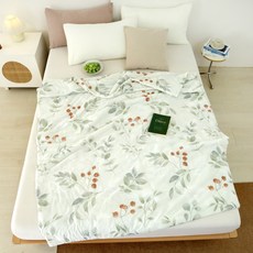 LoveCity 寢城之戀 沁涼夏日 涼感紗冰冰被, 依然 綠色