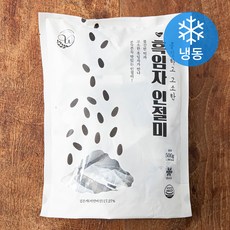창억 쫄깃하고 고소한 흑임자 인절미 (냉동), 500g, 1개입, 1개