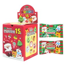 PINKFOOT 500 聖誕節 第15彈 隨機橡皮擦 60入, 隨機出貨, 1盒