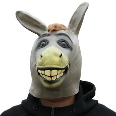 PARTY 09 快樂驢子面具, 混合顏色, 1個