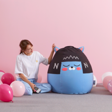 요기보 카카오프렌즈 드롭 프리미엄 빈백 소파, 네오