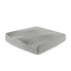 美臀方形坐墊, 灰色的