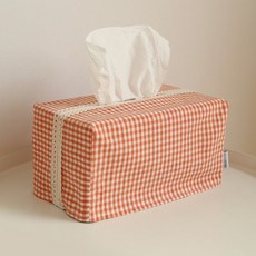 decotonik 清新格紋面紙套, 橘子