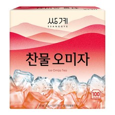 쌍계명차 찬물 오미자, 1.2g, 1개, 100개입 1.2g, 1개, 100개입