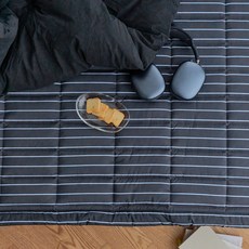 깃든 국내 제조 나란히 침대패드, 슈팅블랙