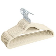 完售商城 衣架 GH09_RD_1014, 白色, 20個