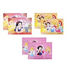 kumhong 迪士尼公主厚寫生本 6p + 貼紙, 18張