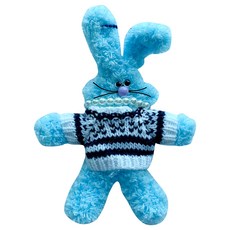 Haha Slime 毛根娃娃 DIY 套組, 天藍色, 1個