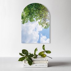 melting studio. My Little Window 室內裝飾自黏拱形海報 43 Forest Breeze