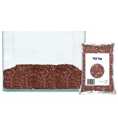 Aquatera 強化玻璃魚缸 TS-22P+小碎石 1kg, 荒野大鏢客（流動）