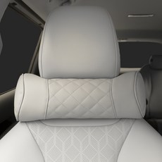 Motoreal 車用頸枕, 棉米色, 1個