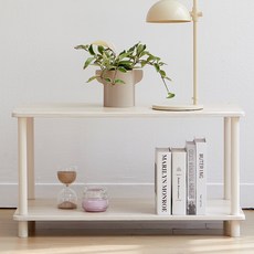 Tres Belle STAY 展示櫃層架, 橡木色, 2層