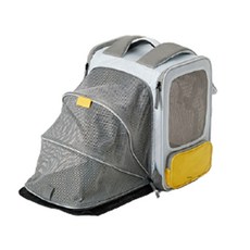 The Grand寵物擴張型背包型外出包, 灰色的
