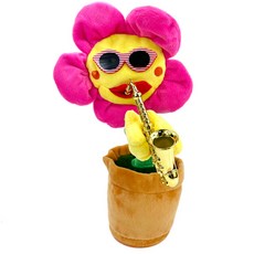 跳舞的向日葵娃娃唱歌的會動的花盆, 混色