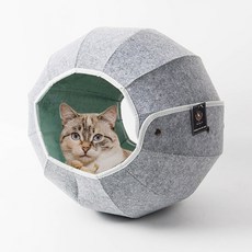DING DONG PET 球型貓窩, 薄荷色, 1個