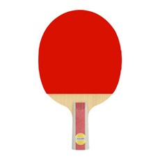 Leon單人初學者1星乒乓球拍 紅色 HY233, 單品