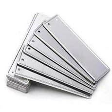 식물이름표용 가든픽 알루미늄 라벨 100p