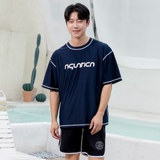 aquatica 男性專用 only one 防磨上衣 + 四角短褲 套組 AQAMTS23008